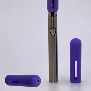 ビューポートとベイプ穴を備えた保護用 510 ベイプカートリッジカバー、CartCap