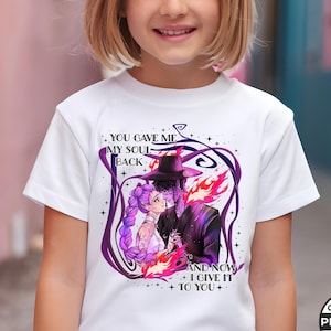 Rumi Jinu Kpop Demon Hunter Youth Sweatshirt, You Give Me My Soul Back Tee, Rumi Jinu Anime Graphic Tee, KPDH Rujinu Tee, Huntrix Saja Boys