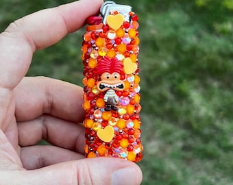 Emotions Rhinestone Lighter Case | Junk Case