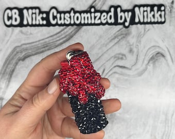 Blood/Slime Drip Rhinestone Lighter Case | Junk Case