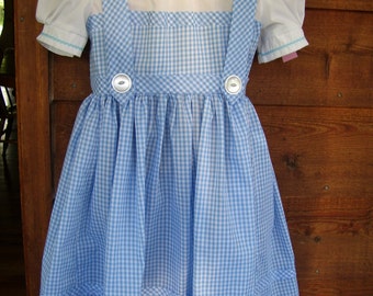 dorothy dress  size 4 child