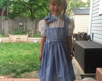 dorothy dress  size 5 child