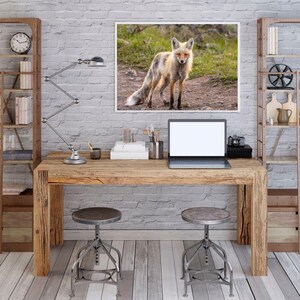 Wild Fox Digital Art - Instant Download.    Bring the Beauty of the Wild into Your Home!