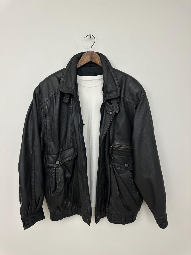 American Retro Leather Jacket For Men
