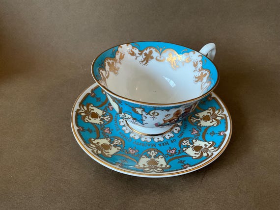 ロイヤルコレクション ティーカップ＆ソーサー - エリザベス2世女王