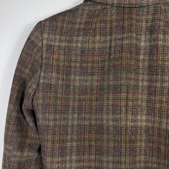 Pendleton VTG Wool Plaid Womens Brown Classic Aca… - image 4