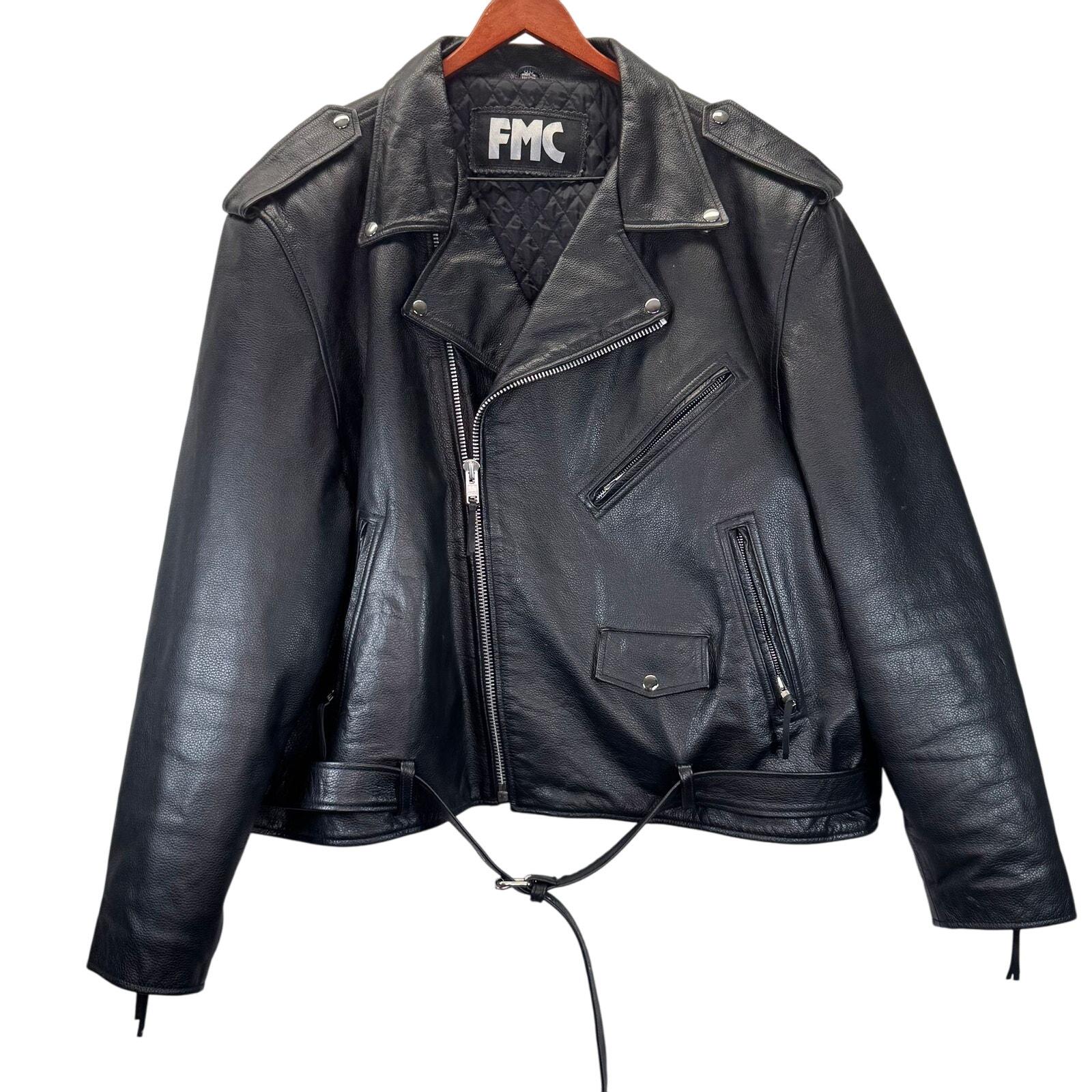 Vintage y2k early 2000s leather jacket | eBay