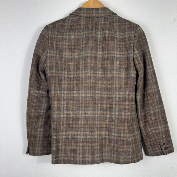 Pendleton VTG Wool Plaid Womens Brown Classic Aca… - image 2