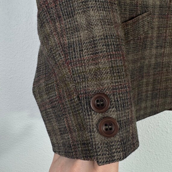 Pendleton VTG Wool Plaid Womens Brown Classic Aca… - image 6