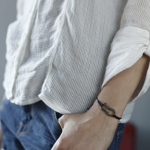 Human Chain Bracelet image 5