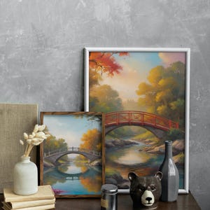 Bridges Collection - Digital Art Prints for Instant Download | High-Resolution Wall Art Decor