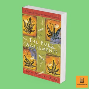 The Four Agreements eBook: Toltec Wisdom Self-Help Guide (Digital Download)