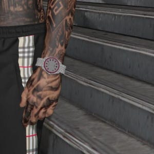 custom rolex watch with 11 different face colors  fivem ready
