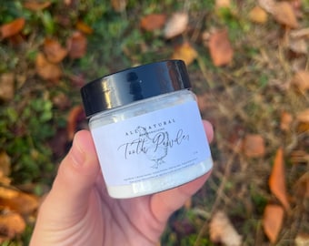 Mineralizing Tooth Powder: Fluoride-Free All-Natural Formula