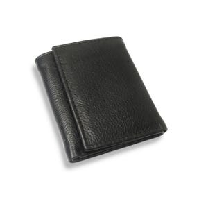 Cartera de cuero hecha a mano, cartera personalizada para hombre, regalo de San Valentín