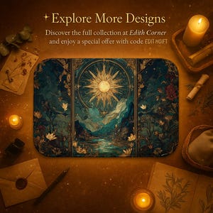 Tapete de Banho Celestial Art Déco, Tapete de Banheiro Macio de Espuma Viscoelástica Antiderrapante, Design Estético de Raios de Sol Fantásticos imagem 10