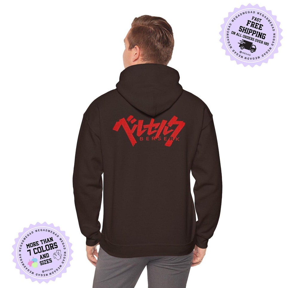 Berserk Hoodie, Anime Hoodie, Berserk Shirt, Anime Gifts, Manga, Berserk Tshirt, Anime Hoodies, Anime Figure, Cosplay, Anime Tshirt. New Hoodie