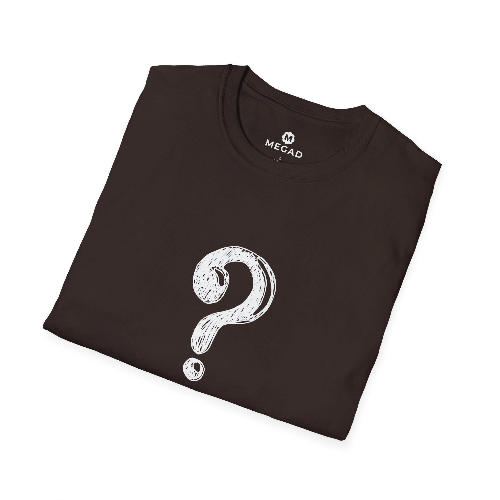 Question Mark Shirt, Skull Shirt, Funny Grammar Teacher Gift, Guys T ...