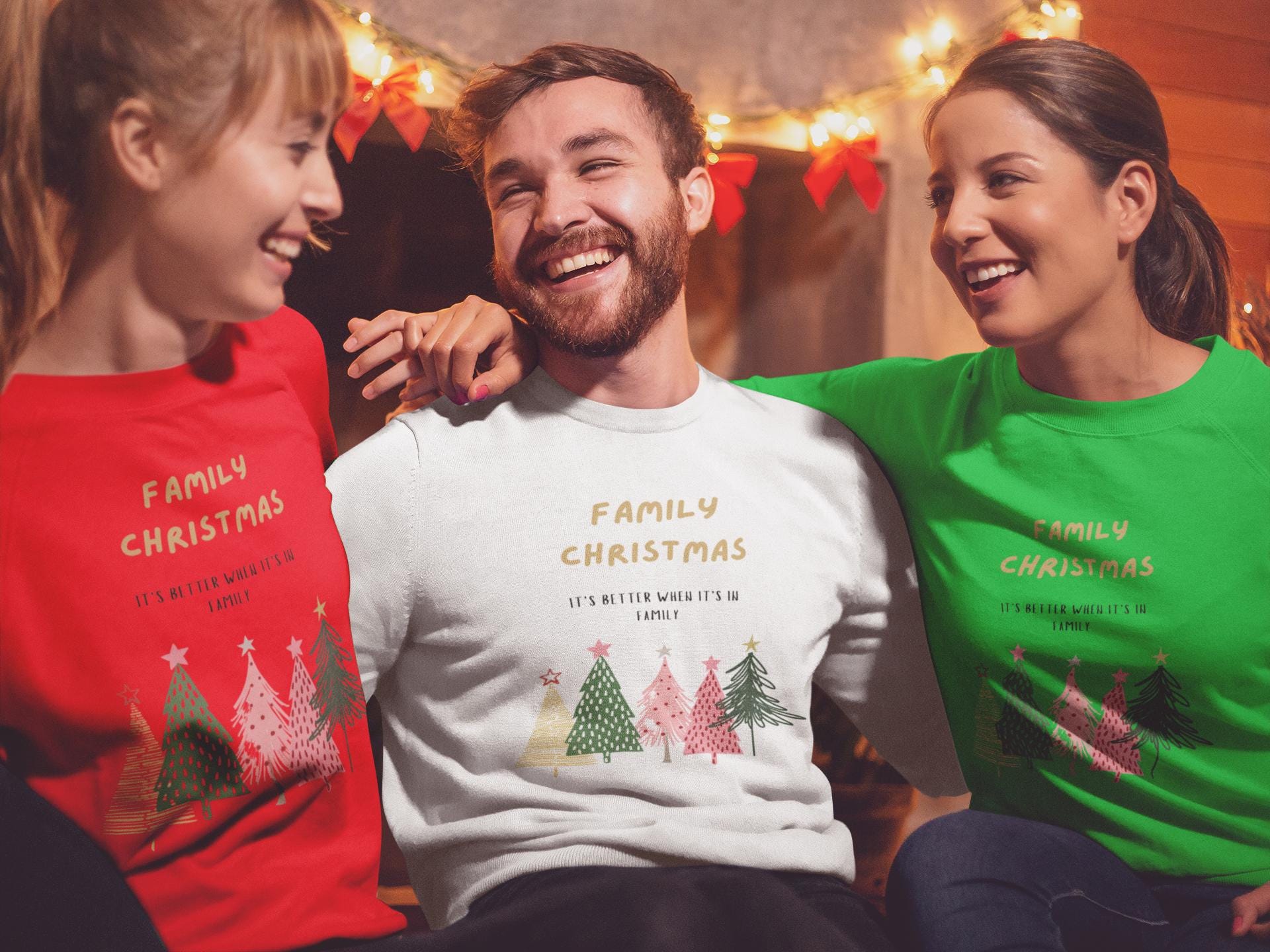 Matching Christmas Jumper Etsy