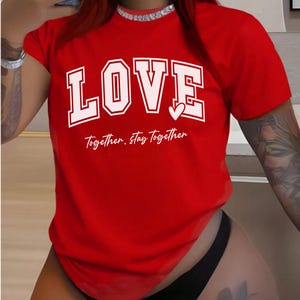 Cute Love Shirt, Valentines Day Shirt, Lover Shirt, Couple Gift Shirt, Heart Lover Gift Tee, Valentines Day Shirt for Women, Valentine Shirt