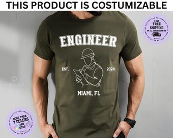 Funny Engineer Shirt, Engineer Graduation, Engineer Gifts, Civil Engineer Gift, Enginerd, Mechanical Engineer, Civil engineer women gifts.
