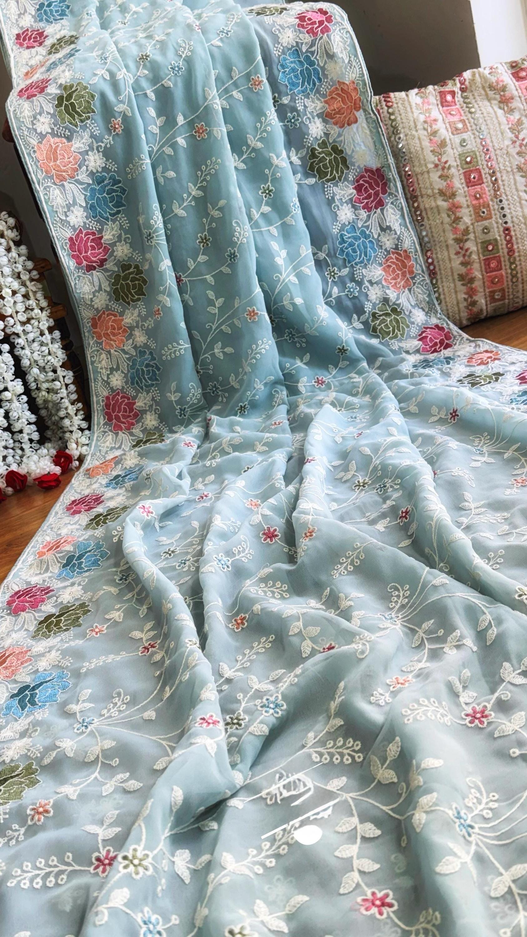 グレートさん Georgette Sarees - Etsy - Page 5