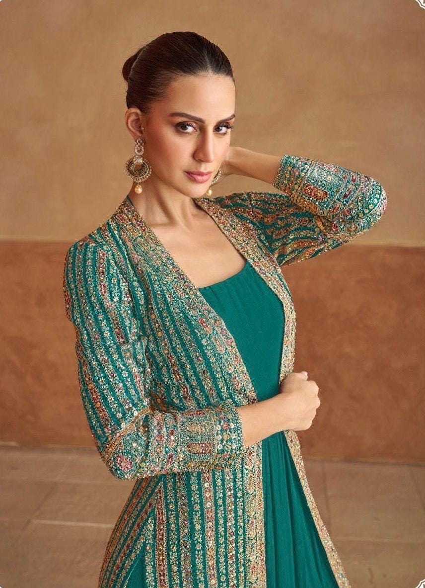 long jacket dresses indian 8 Ways to Style the Indian Long Jacket Pure Elegance