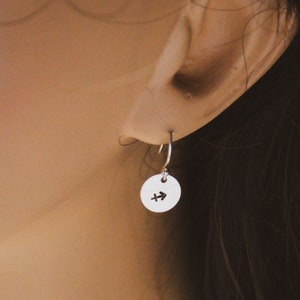 Niedliche Schütze Ohrstecker: Horoskop Sternzeichen Schmuck