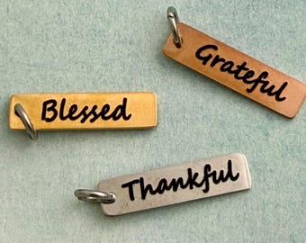 Create Your Own Personalized Tag | Custom Name, Date, Coordinates or Quote | Minimalist Keychain Tag | Anniversary Gift | Bible Verse Charm