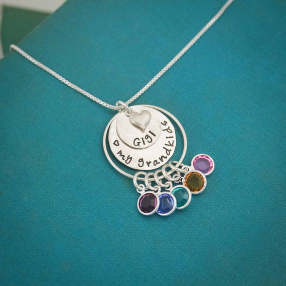 Etsy 2024 grandmother necklace