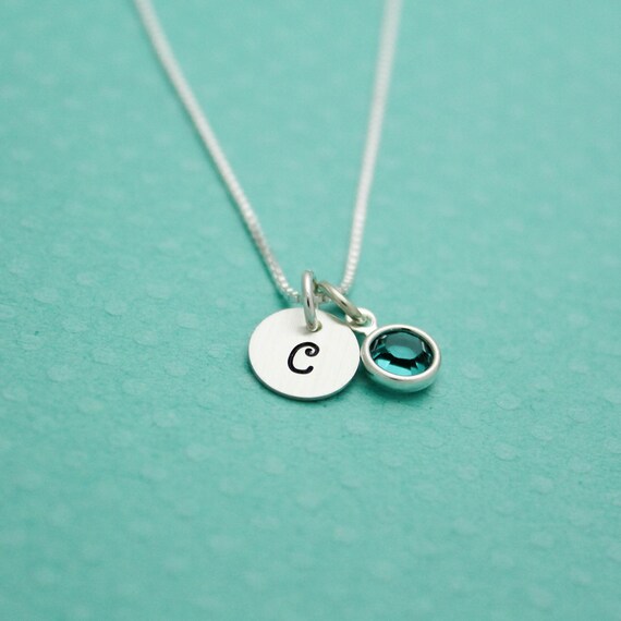Sterling Silver Necklace With Tiny 