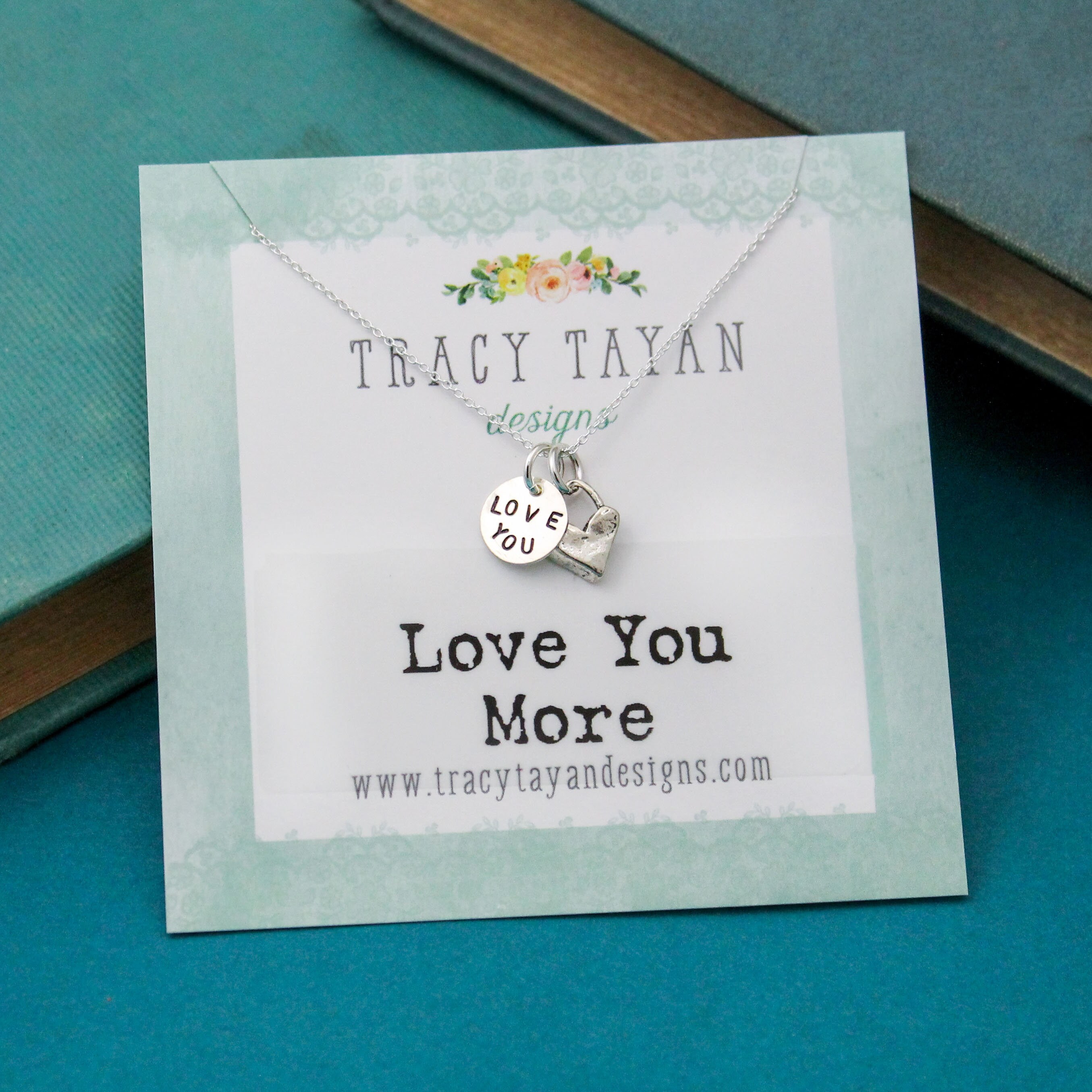 Love you hotsell more jewelry silver