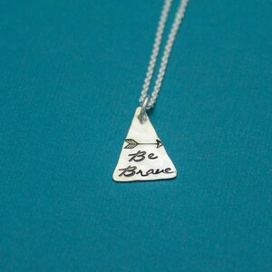 Ser Brave Necklace - Silver main image 1