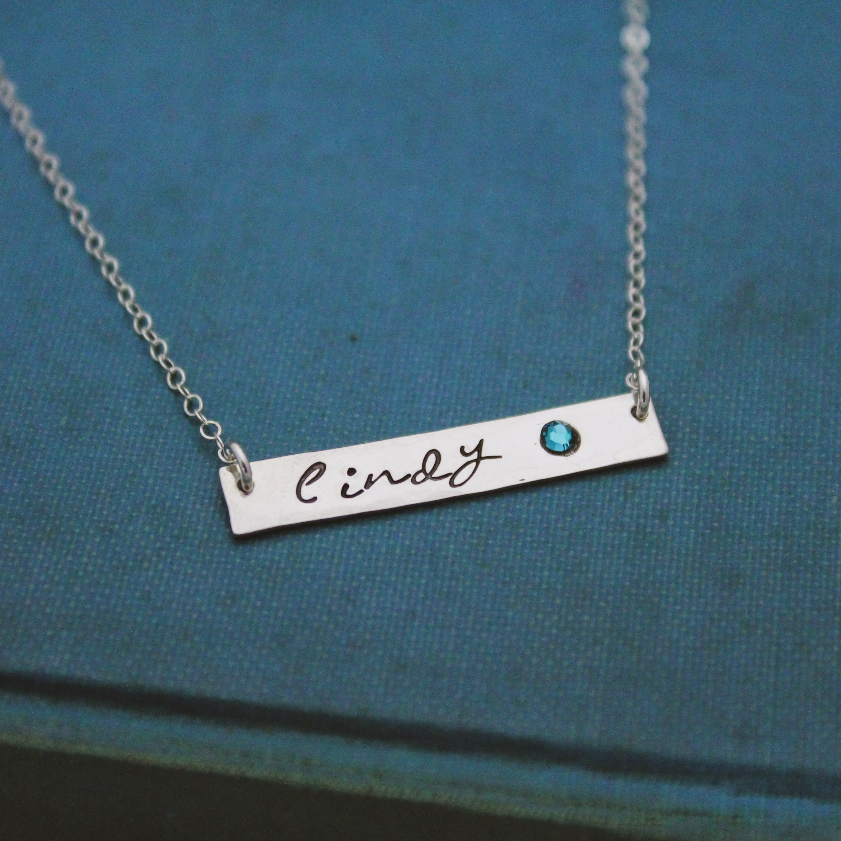 Necklace Blue Topaz Jewelry 