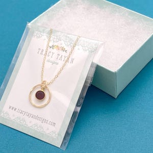 July Birthstone Necklace, July Ruby Jewelry, July Birthday Gift, July Birthstone Jewelry, July Ruby Necklace, 14k gold filled Ruby Jewelry