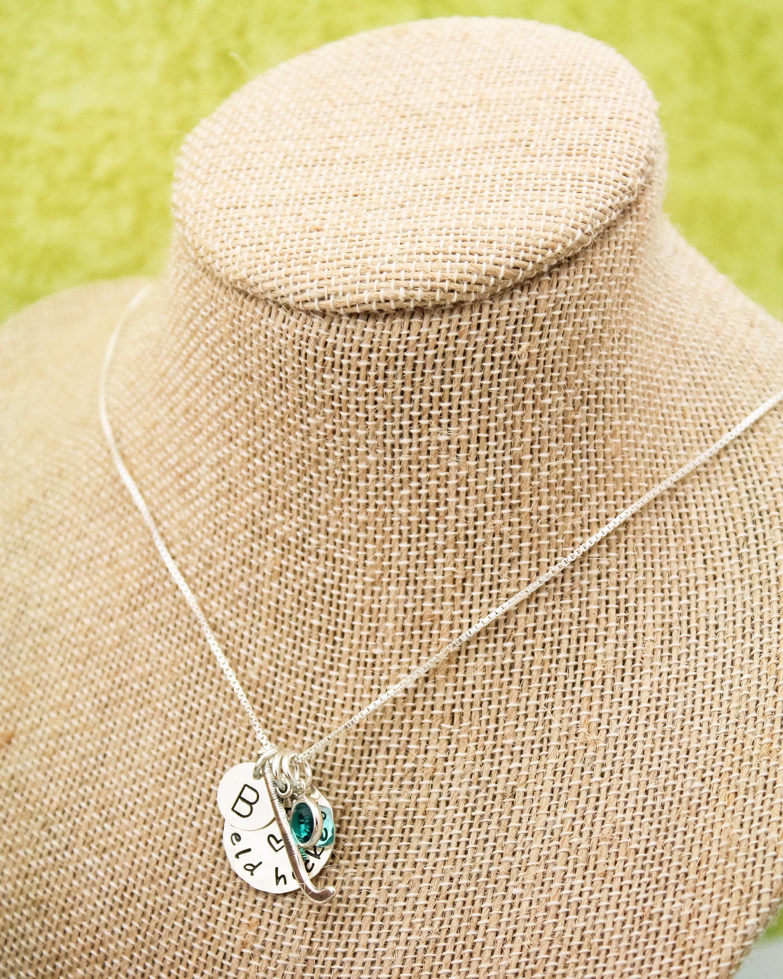 Field Hockey Necklace Personalized Field Hockey Necklace Etsy