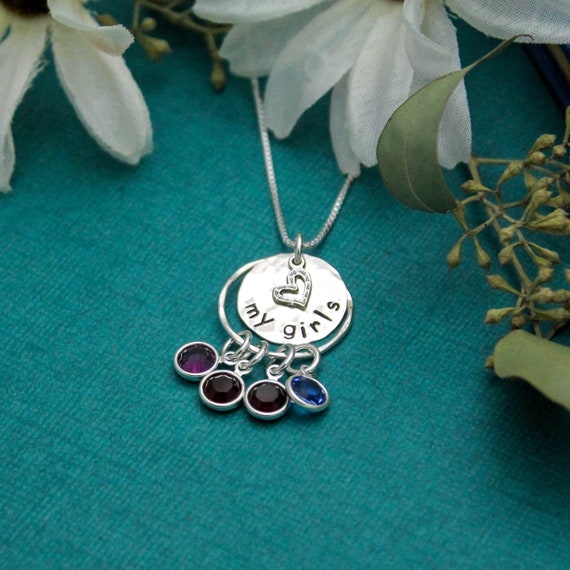 Necklace for mom of 5 deals