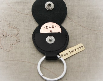 Personalized Golf Marker, Gifts for Golfers, Father's Day Gift, Dad Golf Marker, Golfer Gift, Hand Stamped & Personalized Golf Marker