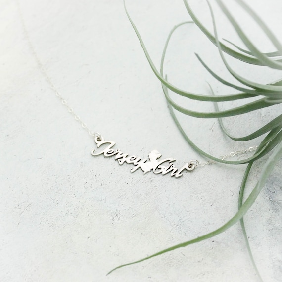 Jersey girl necklace clearance
