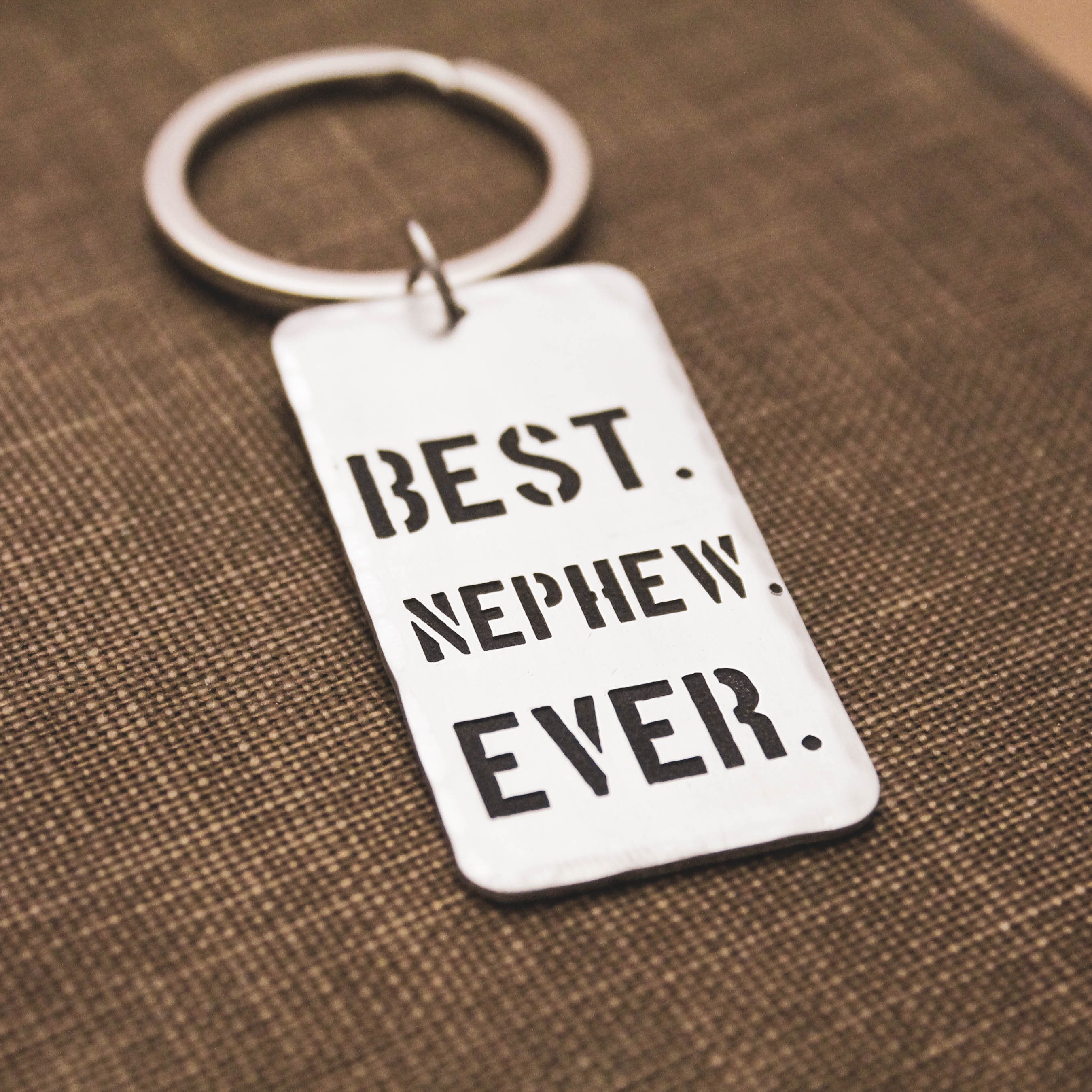 Best Nephew Ever Keychain Personalized Key Chain Gifts for Etsy