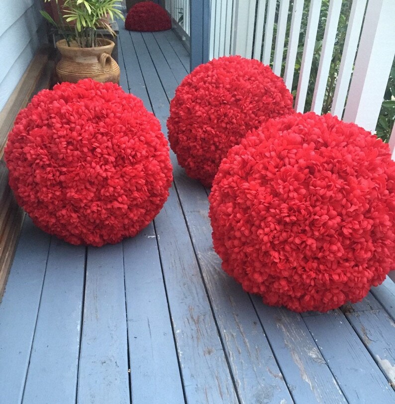 Extra Large Silk Flower Balls for Wedding Decoration 24 Etsy