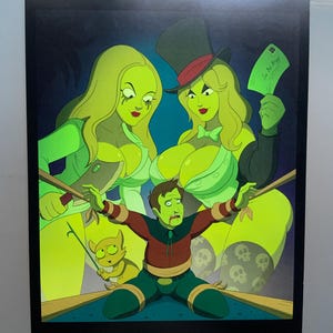 Joe Bob Briggs The Last Drive In - Death Game Print