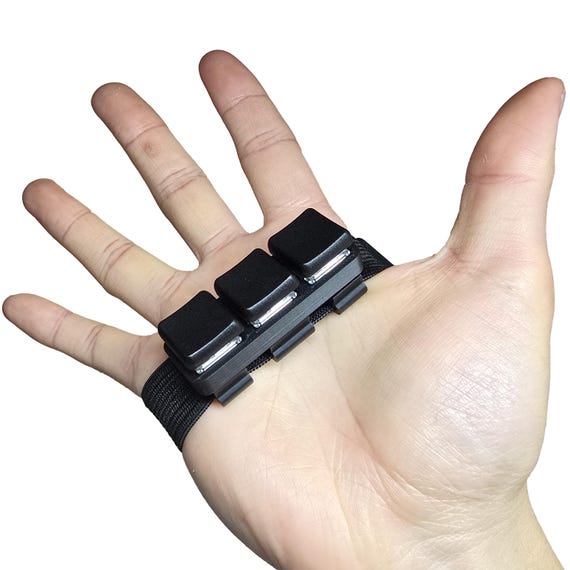 Wearable Fidget Clicker – 3 Mechanical Switch ADHD Stim Toy | ASMR & Focus Aid