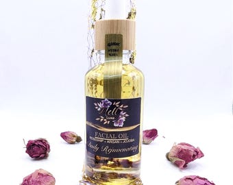 Gesichtsöl Rose & Argan: Vegan, Biologisch, Ohne Tierversuche