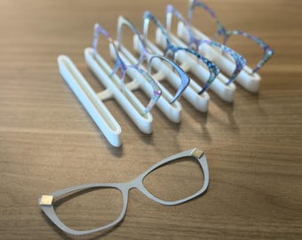 Soporte organizador para gafas / Exhibidor de monturas impreso en 3D