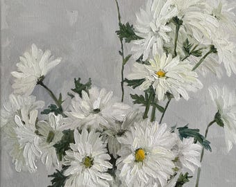 Ölgemälde Gänseblümchen