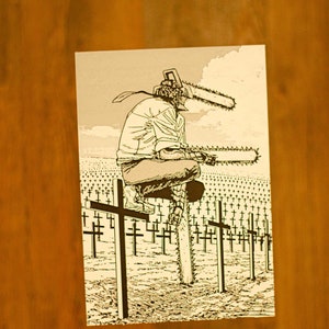 ChainsawMan 3D Printed Poster