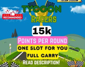 Mogo Race Carry - 15k Points per Lap | May 20-25, 2026 | Read Description
