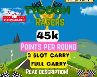 Mogo Race Carry - 45k Points per Lap | May 20-26, 2026 |Read Description