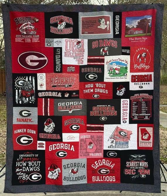 Custom T-Shirt Memory Quilt Keepsake Blanket - Made from your shirts (Deposit)